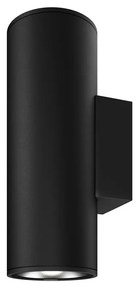 Aplica LED de perete pentru exterior IP65 Shim negru