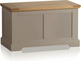 Băncuță lemn masiv gri Ives Personalizabilă, 92 × 48 × 52 cm