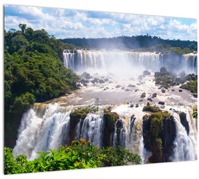 Tablou cu cascadele Iguass (70x50 cm), în 40 de alte dimensiuni noi