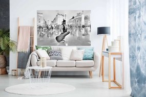 Tablou Urban canvas omul cu chitara - 70x50cm