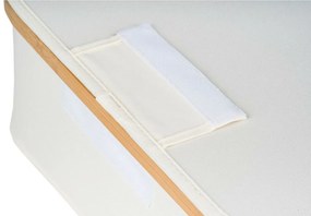 Cutie de depozitare G21 40 x 30 x 15 cm, dinbambus cu capac, bej