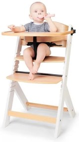 Scaun de masă pentru bebeluși ENOCK alb KINDERKRAFT