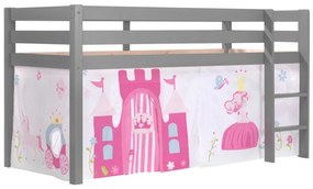 PINO PAT SEMI-INALT și perdea Princess.
