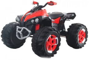 ATV Electric cu acumulator pentru copii NOVOKIDS™ Mountain Rider , Cu telecomanda, Faruri luminoase fata-spate, 3-8 ani , max 30 kg , 12V, Mp3/USB, 2