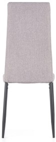 Scaun tapitat K292 gri - H 98 cm