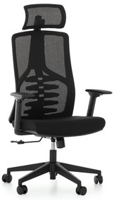 Scaun de birou Taurino, negru