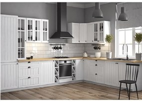 Dulap superior de bucătărie G30 Provense (alb + sosna andersen) (D). 1015173