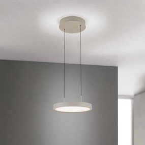 Lustra LED suspendata iluminat sus si jos TEIDE khaki