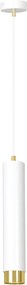 Emibig Kibo lampă suspendată 1x30 W alb-auriu 642/1