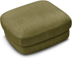 Taburet kaki cu tapițerie din chenille Leonore – Bobochic Paris