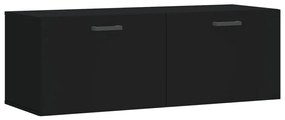 830133 vidaXL Dulap de perete, negru, 100x36,5x35 cm, lemn compozit