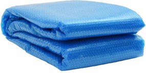 vidaXL Prelată de piscină, albastru, dreptunghiular, 600 x 400 cm, PE