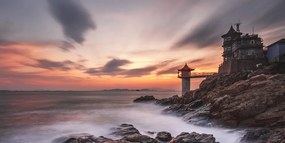 Tablou peisaj magnific la mare