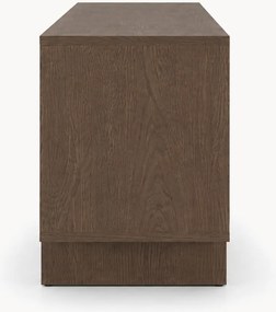Comodă TV Zolia 180 cm cu 4 uși - nuc elegant