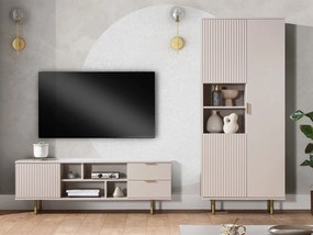 Set mobilier living Newelon III (Cașmir + auriu) . 1105967