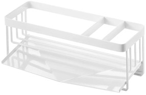 Organizator de chiuvetă din metal Yamazaki Tower, alb