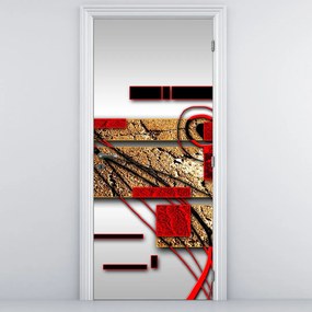 Fototapet pentru ușă - Abstract (95x205cm)