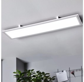 Eglo 32734 - Plafonieră LED RGBW SALOBRENA-C aplicată, reglabilă, 34W/230V, alb + telecomandă