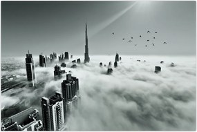 Tablou - Zgârie-nori, dubai (90x60 cm)