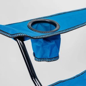 Scaun pliabil de drumeție albastru