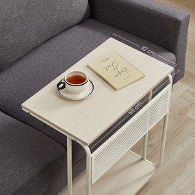 Măsuță auxiliară E1012 CRM, crem