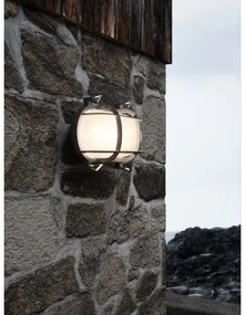 Nordlux - Aplica de exterior HELFORD 1xE27/12,5W/230V IP64 gri