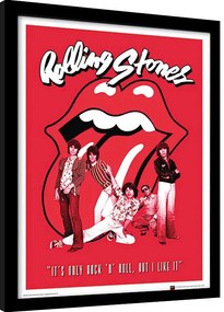 Poster înrămat The Rolling Stones - It‘s Only Rock N Roll