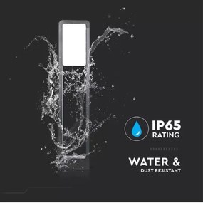 Lampă LED de exterior SAMSUNG CHIP LED/10W/230V 3000K IP65 neagră