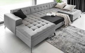 Colțar lemn masiv Formă U Extensibil Verti 350x170cm Personalizabil