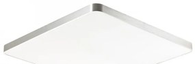 Plafoniera LED moderna SIERRA argintiu, 80x80cm