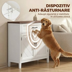 HOMCOM comodă mică dulap sertar compact | Aosom Romania