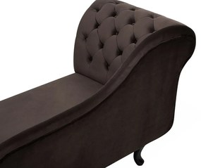 Fotoliu șezlong relaxare Nili (maro închis) (S). 1010351