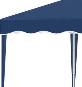 Outsunny pavilion pliant 3 x 3 m, cort de grădină pliabil, reglabil pe înălțime, cu geantă de transport, protecție UV, oțel, material Oxford, albastru | Aosom Romania