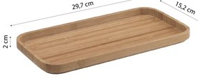 Tavă pentru baie Gedy NINFEA bambus