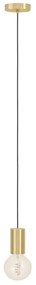 Lustră pe cablu Eglo 900799 POZUETA 1xE27/40W/230V auriu