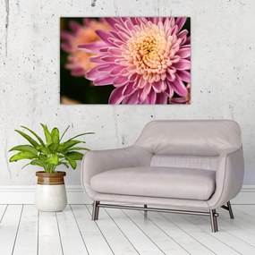 Tablou detailat cu flori (90x60 cm)