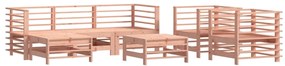 3186240 vidaXL Set mobilier de grădină, 7 piese, lemn masiv douglas