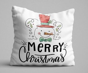 Perna decorativa, Christmas Decoration KRLNTXMAS-10, 43x43 cm, policoton, multicolor
