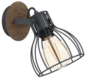 Eglo 98134 - Aplică perete spot SAMBATELLO 1xE27/40W/230V