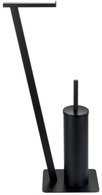 Suport pentru toaletă Wenko Lirio, negru