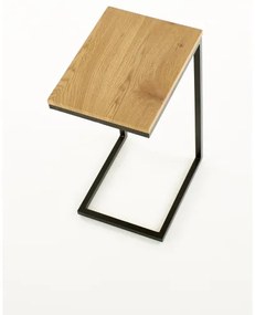 Masă de cafea AURIA, stejar/negru