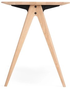 Birou din lemn de stejar 60x120 cm Ava – Gazzda