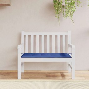 vidaXL Pernă de bancă de grădină, albastru, 120x50x4 cm, textil oxford