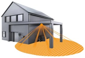 Senzor de mișcare de exterior IS 2360-3 ECO 230V IP54 negru Steinel 081706