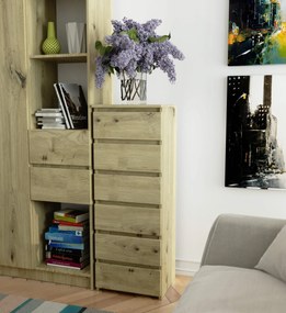 Comodă Cipriano IV (stejar artisan). 1070938