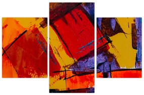 Tablou cu abstracție (90x60 cm)