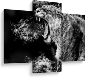 Tablou - Portretul unei leoaice (90x60 cm)