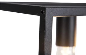 Lampă suspendată industrială neagră - Cage 4