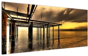 Tablou - Arhitectura la mal (120x50 cm)