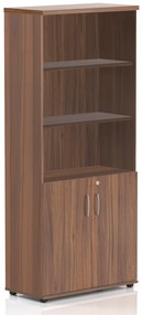 Dulap înalt Visio 80 x 38,5 x 183,5 cm, nuc